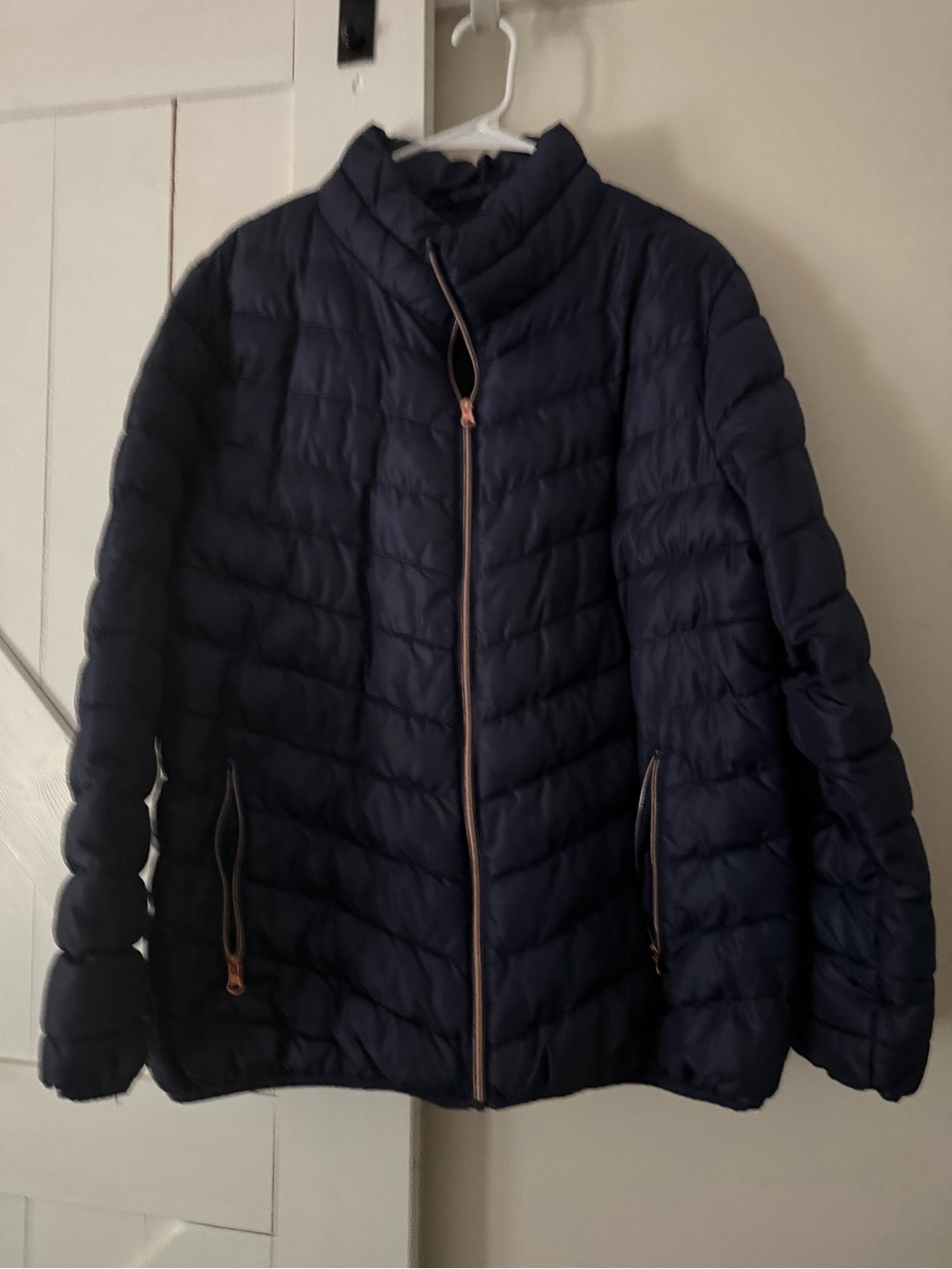 Big Chill 2x women puffer jacket with rose gold zippers